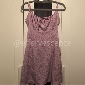 NWT Brandy Melville Purple Floral Jennifer Dress